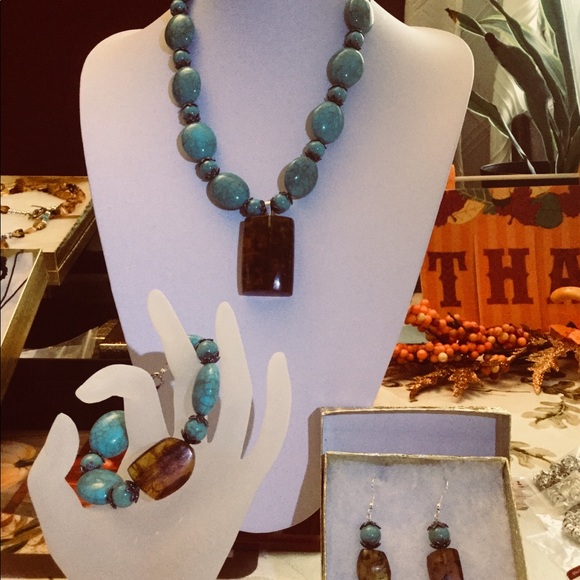 Gorgeous Mexican Amber Set - Picture 7 of 8